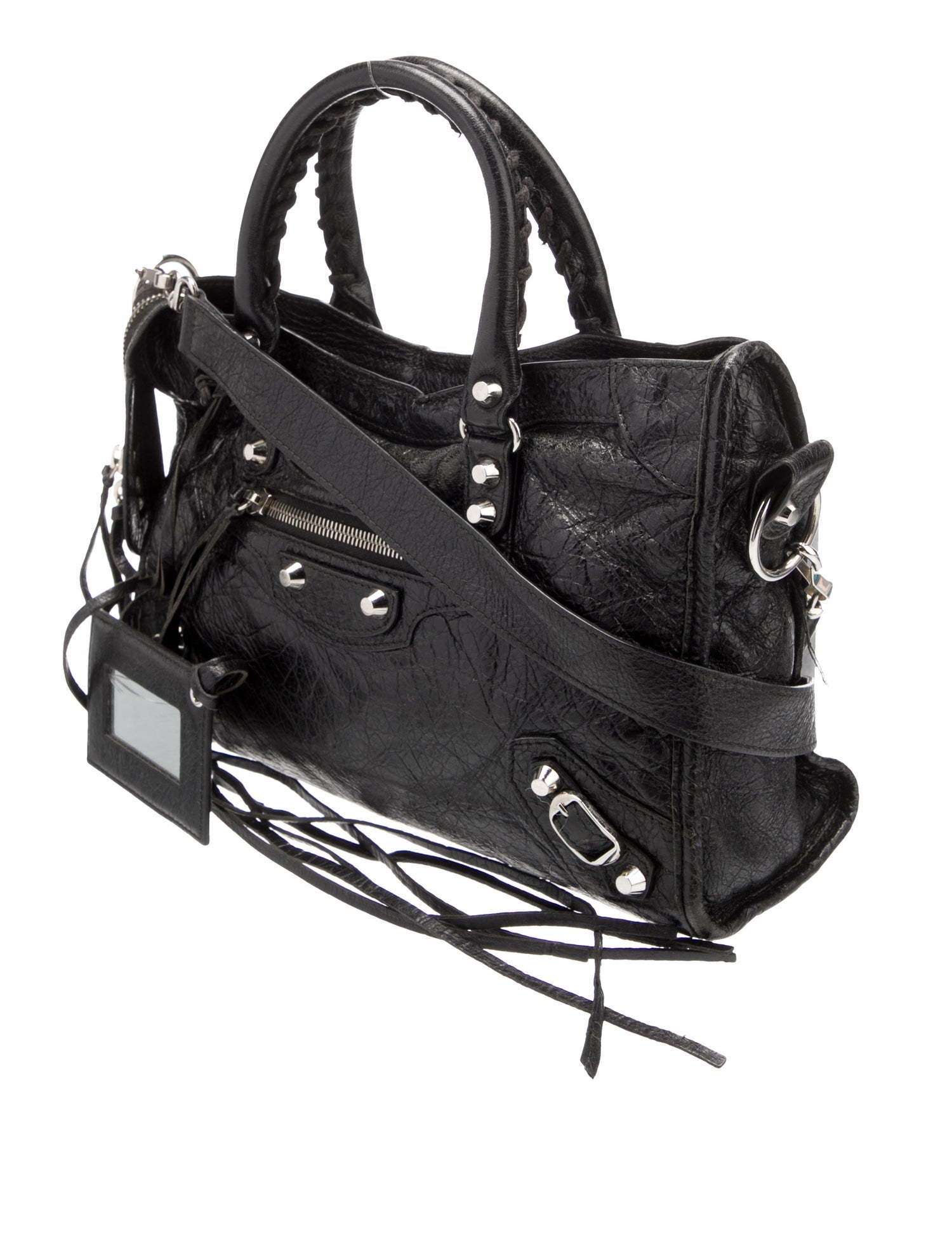 Balenciaga Leather Motocross Classic City